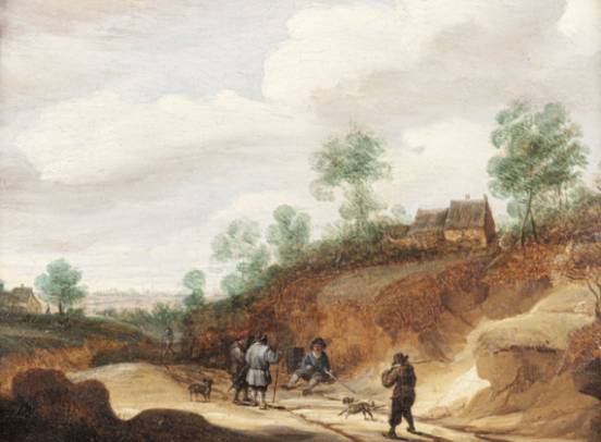 Wayfarers on a Road