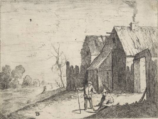 Two Peasants Conversing