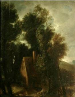 Landscape and Cottage
