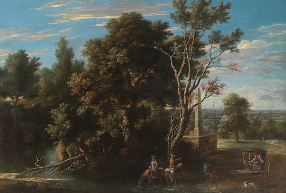 Travellers Resting by a River