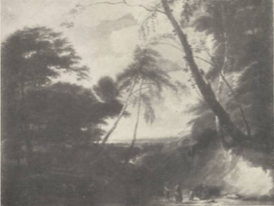 Wooded Landscape with Figures