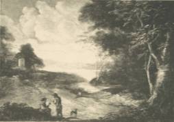 Wooded Landscape with Conversing Figures