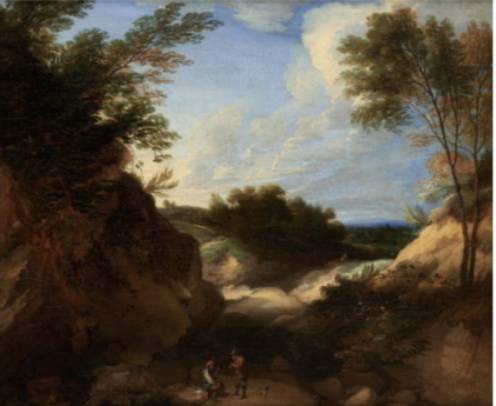 Hilly Landscape with Figures