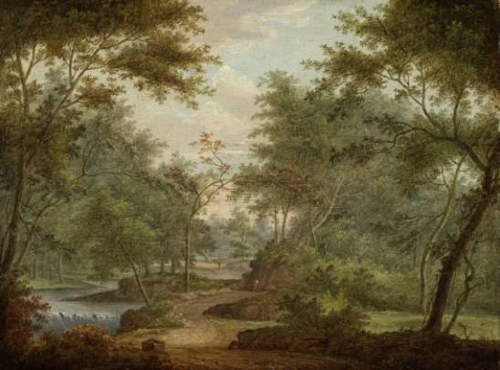 Travellers in a Forest Landscape