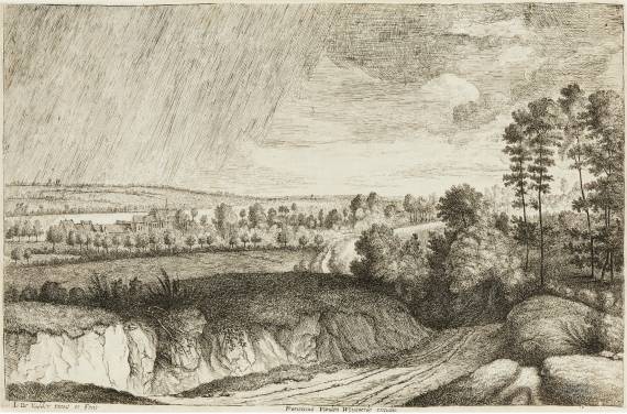 Landscape in the Rain (III)