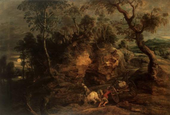 Landsape wit Stone Carriers