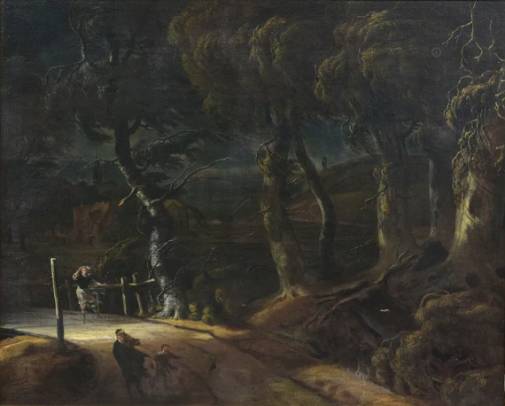 Flemish Landscape with Windswept Path