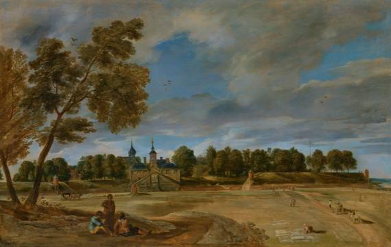 View of a Fortified Town