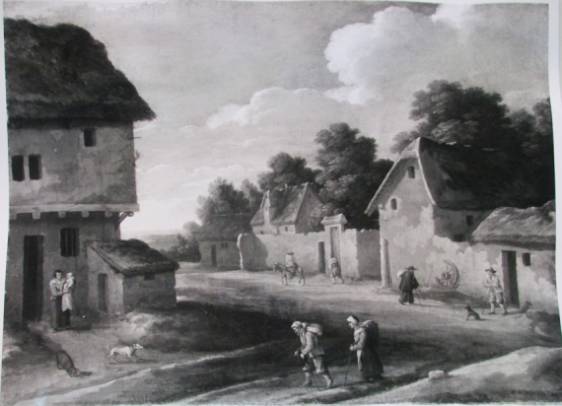 A Village Street Scene