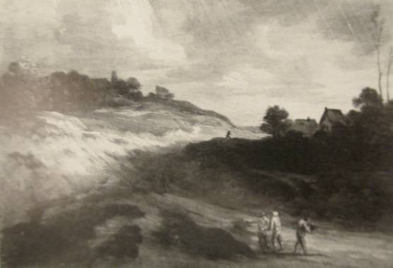 Travellers on a Sandy Road 