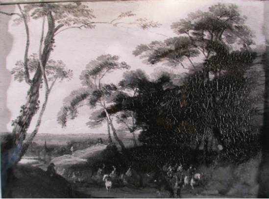 Travellers in a Wooded Landscape