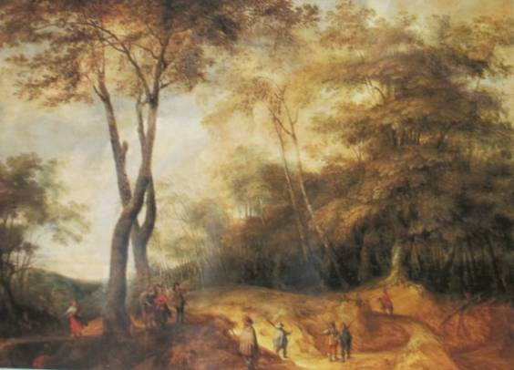 Landscape with Hunters