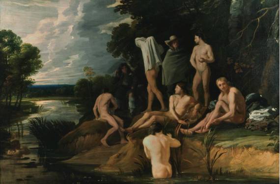 Bathing Scene