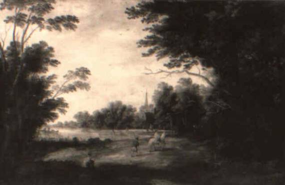 Landscape with Travelers