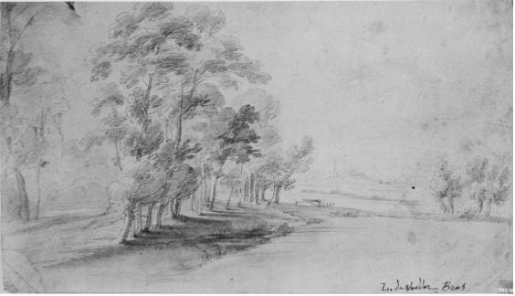 Landscape with Trees