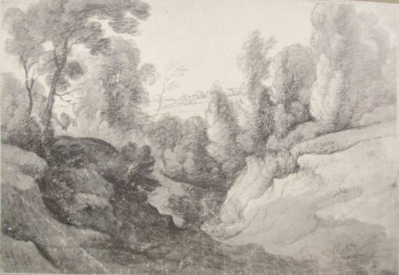 A Sandy Track leading down into a Wood