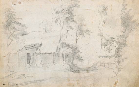 Cottage under Trees 