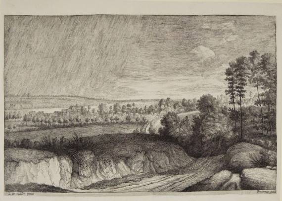 Landscape in the Rain (I)
