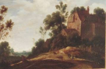 Wooded Landscape with High Edifice