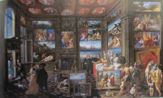 Interior of an Imaginary Picture Gallery 