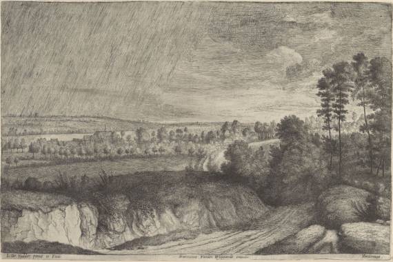 Landscape in the Rain (II)