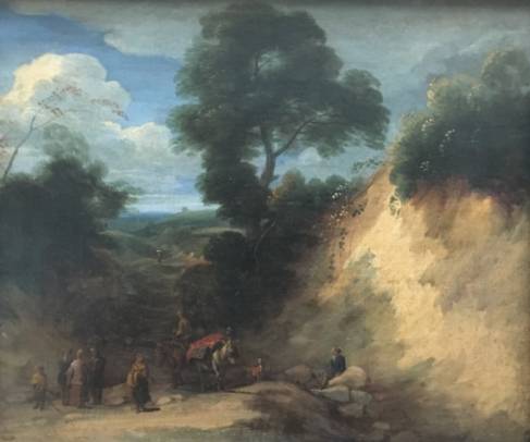 The Soignes Forest with Market Vendors