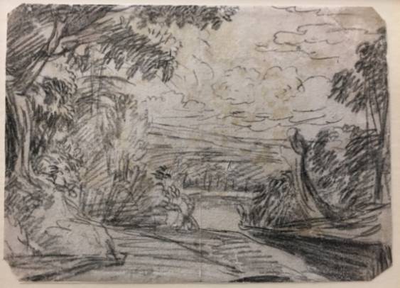 Landscape with Trees and Road
