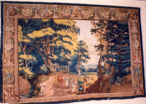 Landscape with Falconer and Peasants
