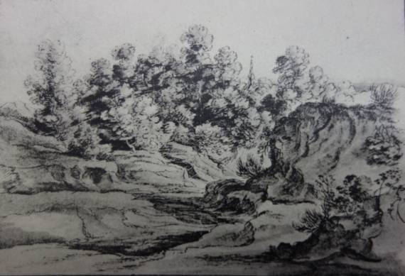 Landscape with a Stream