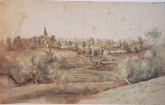 Landscape with a Village