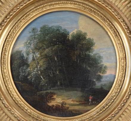 Herdsmen near Undergrowth