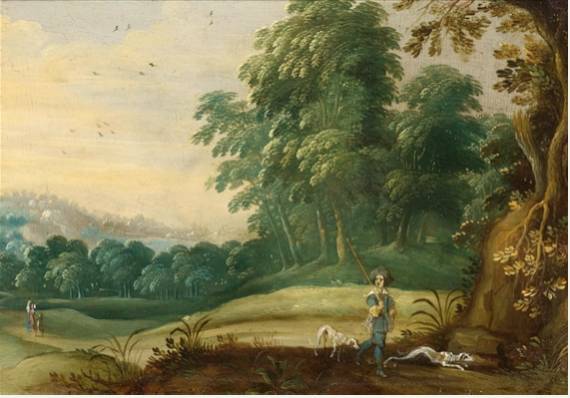 A Hunter in a Landscape