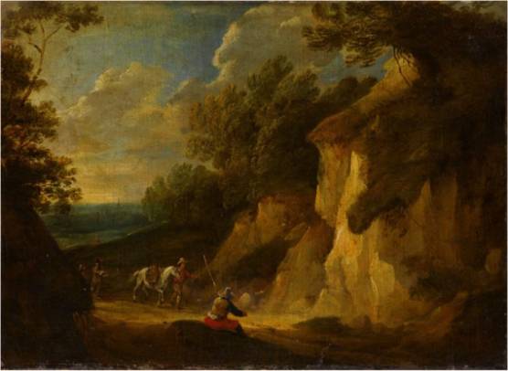 Landscape wit Road along Escarpment