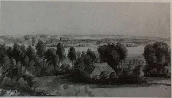 Hilly Landscape with Trees