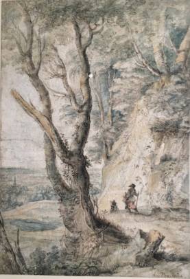 Landscape with Large Tree