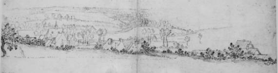View of Boondael near Brussels (?)