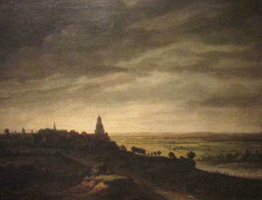 View of the Town Rheenen