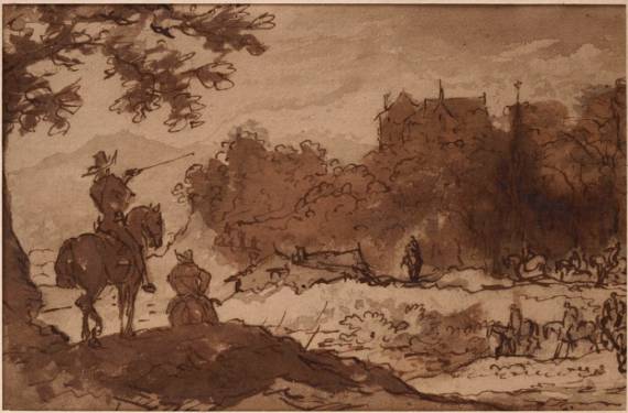 Don Quichote and Sancho Pansa
