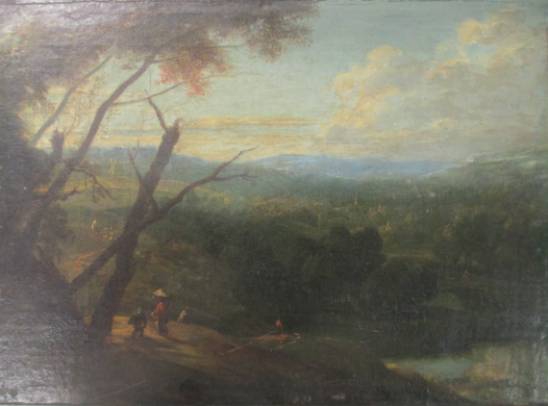 Landscape wit Wood