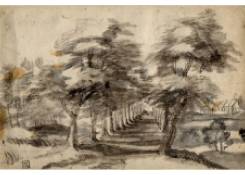 Landscape with an Avenue of Trees
