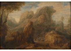 Rocky Landscape with Figures