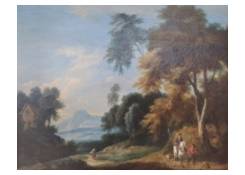 Wooded Landscape with Horseman