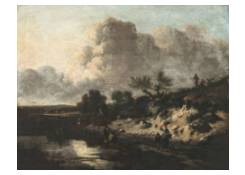 Landscape with a Sream and Resting Sheperds