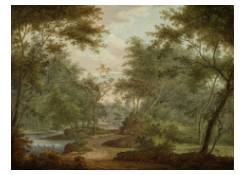 Work 1195: Travellers in a Forest Landscape