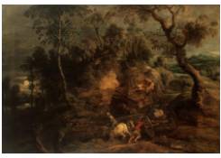 Work 1200: Landsape wit Stone Carriers