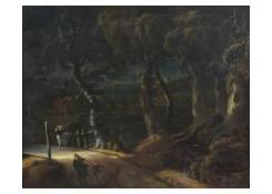 Flemish Landscape with Windswept Path