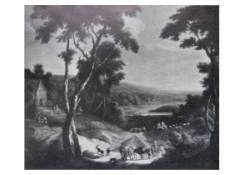 Work 143: Landscape with Figures and Cattle