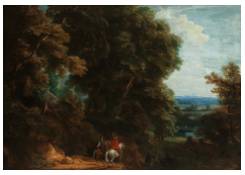 An Extensive Wooded Landscape 