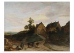 paintings CB:22 Landscape with Rustic Dwellings