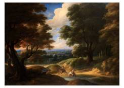 Work 335: Landscape with Horsemen and Hounds